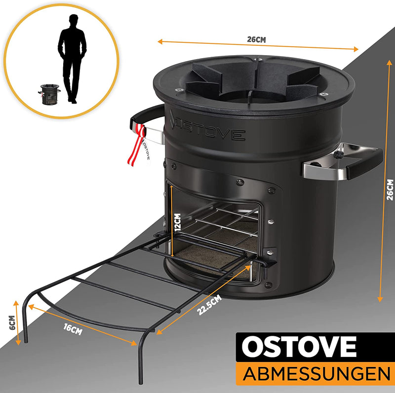 Laden Sie das Bild in Galerie -Viewer, OSTOVE - ALL-BLACK