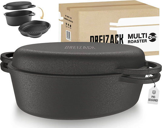 MultiBräter 3in1 - pre-seasoned