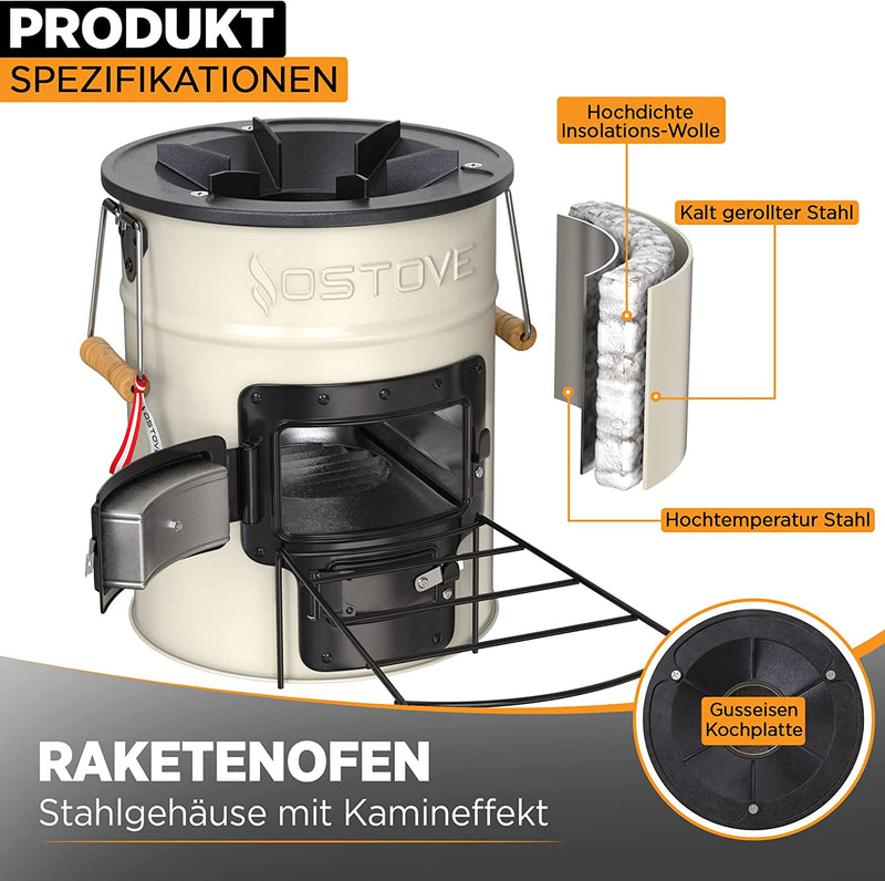 Laad de afbeelding in de galerijviewer, OSTOVE PRO - IVORY