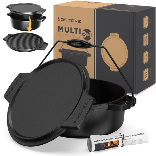OSTOVE ORIGINAL + Multi Dutch Oven + Tragetasche
