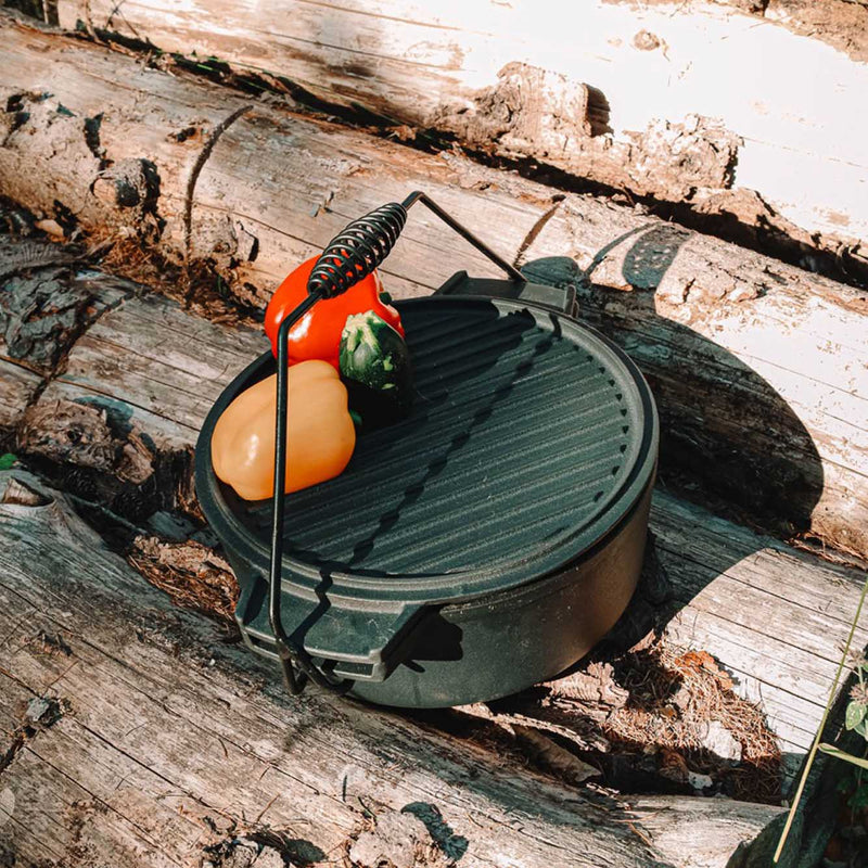 Load image into Gallery viewer, Multi Dutch Oven 3-in-1 pre-seasoned

